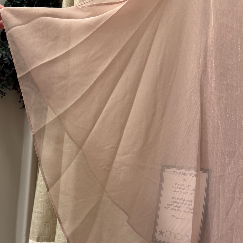 3/$15 Connected Apparel Asymmetrical Pink Dress - Picture 4 of 5
